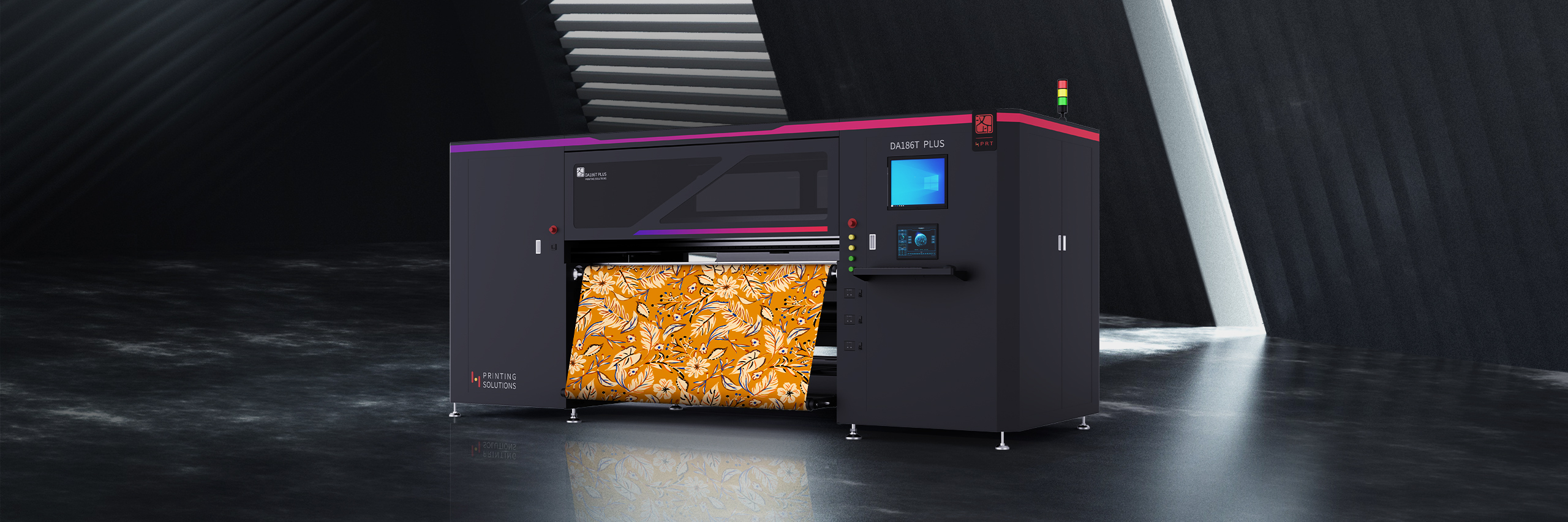High-speed Roll to Roll Dye Sublimation Digital Textile Printer-HPRT DA186T Plus series